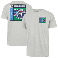 Tennessee Titans '47 Chrome Plate Franklin T-Shirt Gray | 47 brand