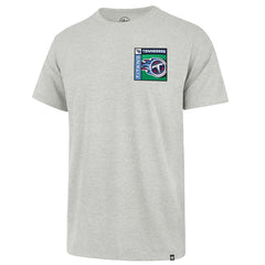 Tennessee Titans '47 Chrome Plate Franklin T-Shirt Gray | 47 brand