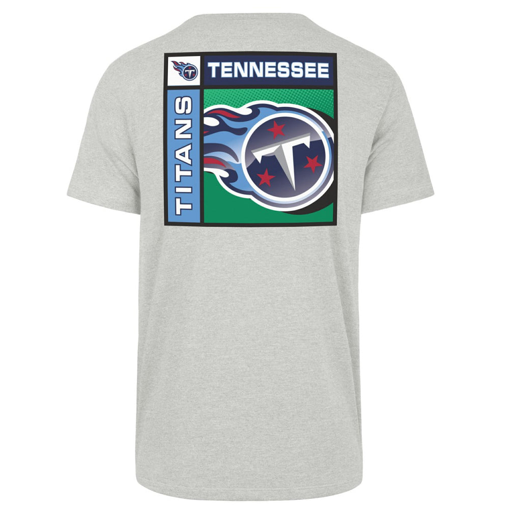 Tennessee Titans '47 Chrome Plate Franklin T-Shirt Gray | 47 brand