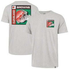 Cleveland Browns '47 Chrome Plate Franklin T-Shirt Gray | 47 brand
