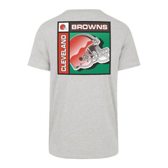 Cleveland Browns '47 Chrome Plate Franklin T-Shirt Gray | 47 brand