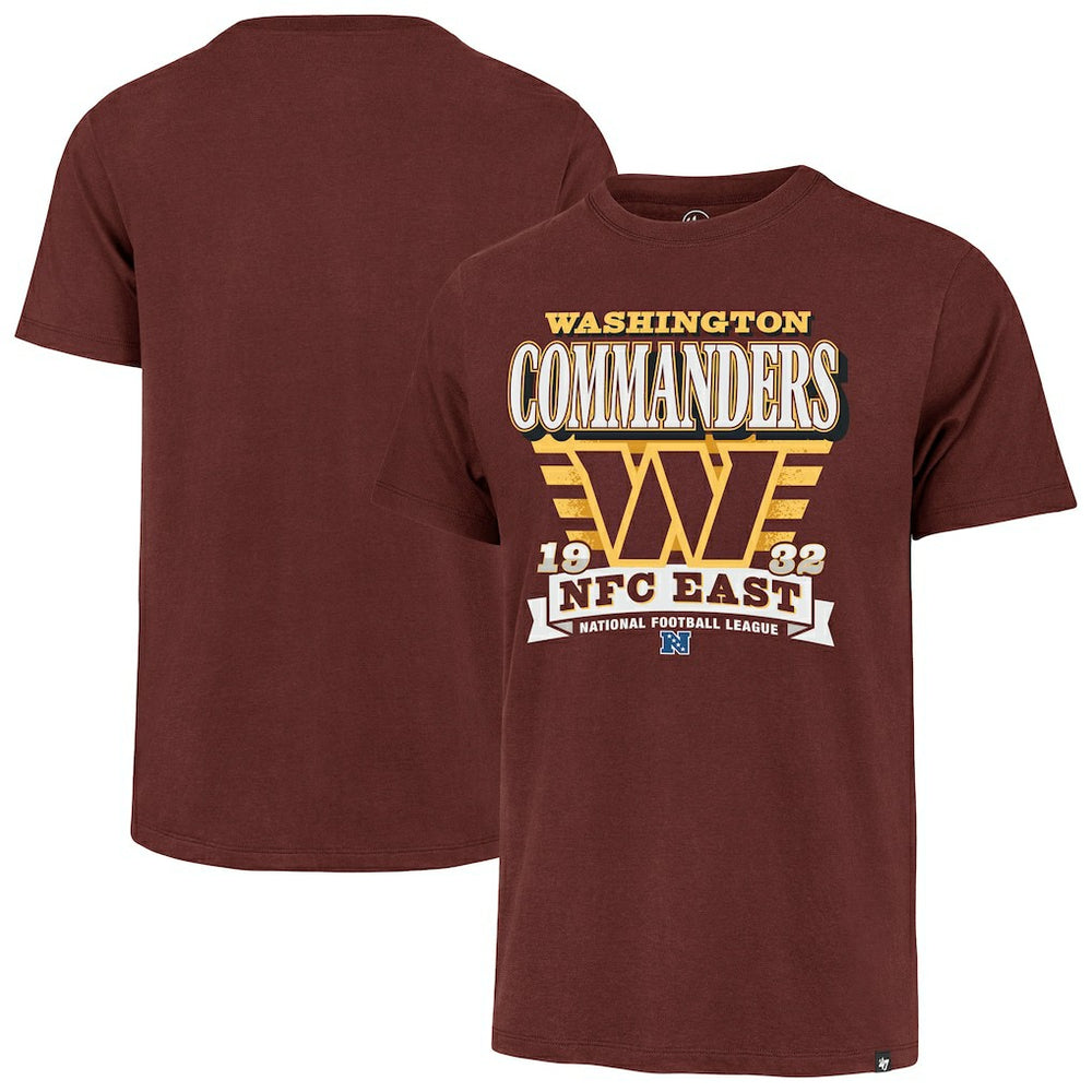 Washington Commanders '47 Stripe Splash Franklin T-Shirt Burgundy | 47 brand