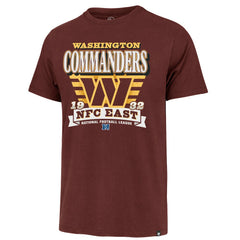 Washington Commanders '47 Stripe Splash Franklin T-Shirt Burgundy | 47 brand