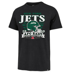 New York Jets '47 Stripe Splash Franklin T-Shirt Black | 47 brand