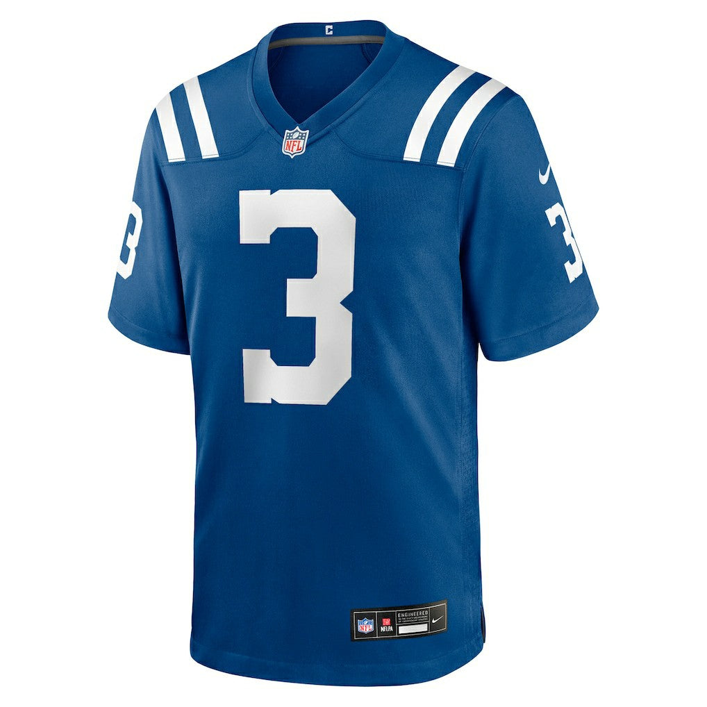 Spencer Shrader Indianapolis Colts Team Game Jersey Royal | Nike for Sale