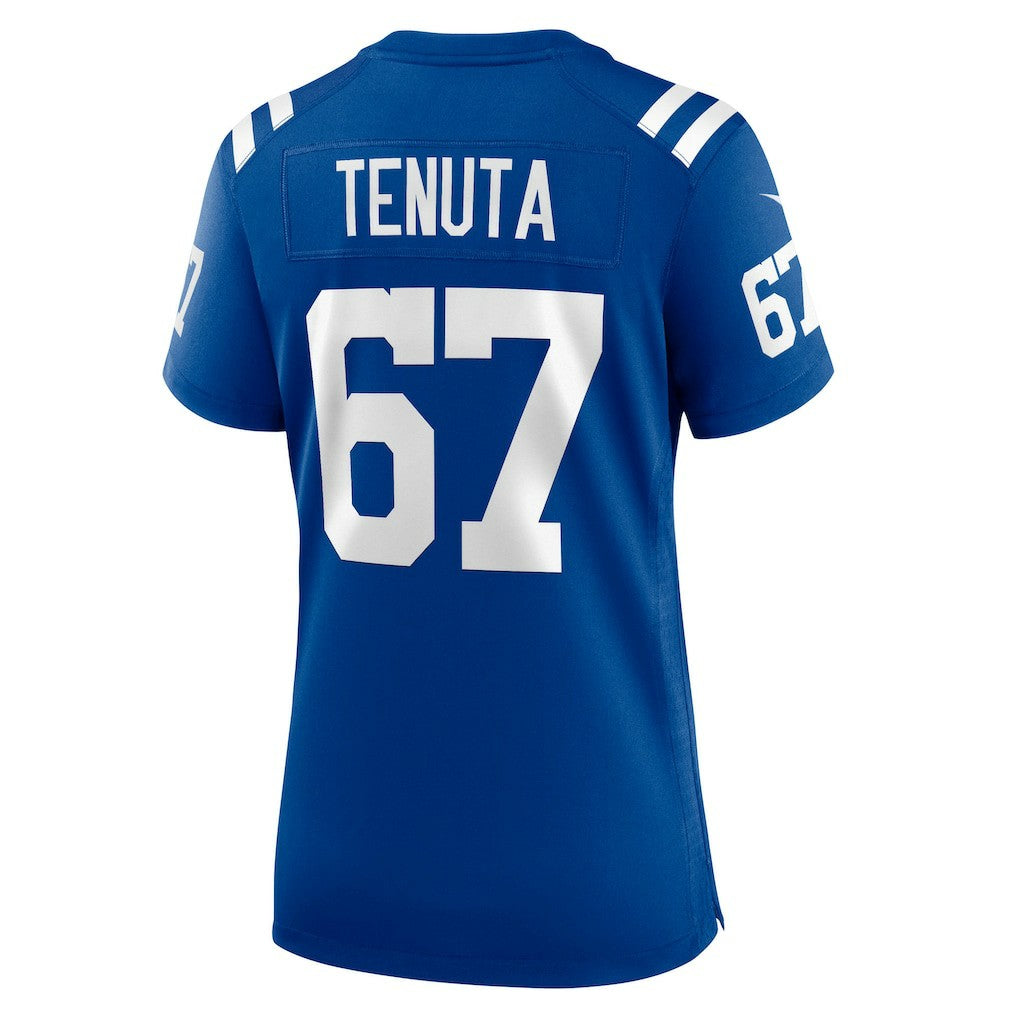 Luke Tenuta Indianapolis Colts Women's Team Game Jersey Royal | Nike for Sale