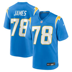 Andre James Los Angeles Chargers Team Game Jersey Powder Blue | Nike for Sale