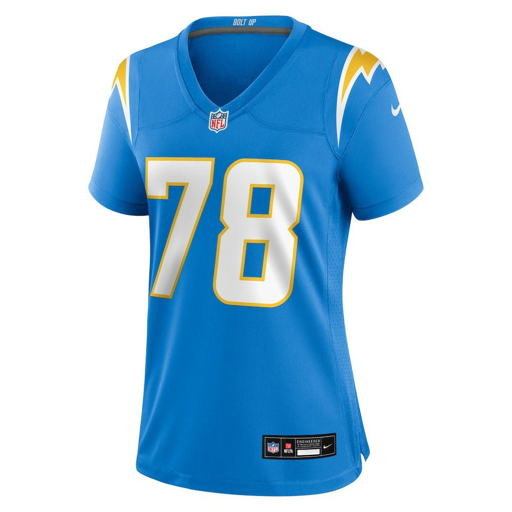 Andre James Los Angeles Chargers Women's Team Game Jersey Powder Blue | Nike for Sale