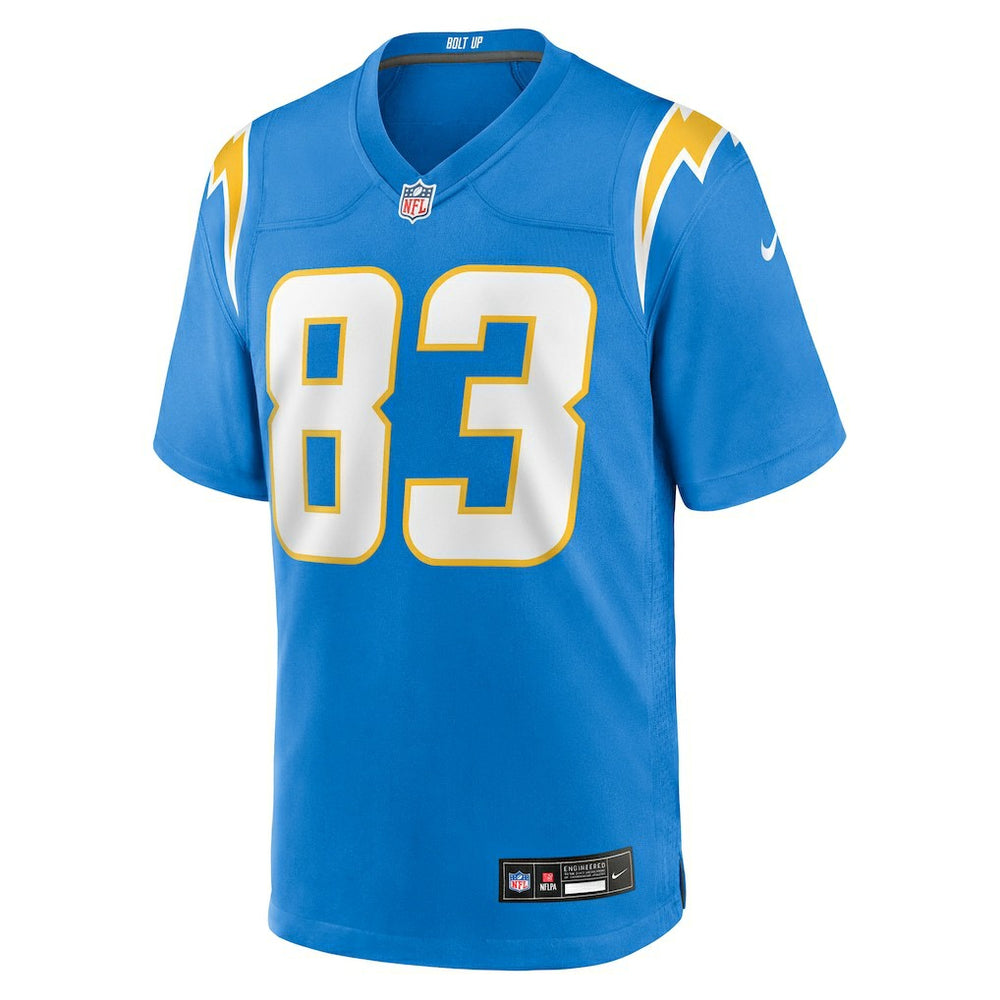 Tyler Conklin Los Angeles Chargers Team Game Jersey Powder Blue | Nike for Sale