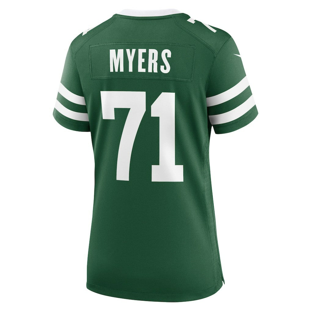 Josh Myers New York Jets Women's Game Jersey Legacy Green | Nike for Sale