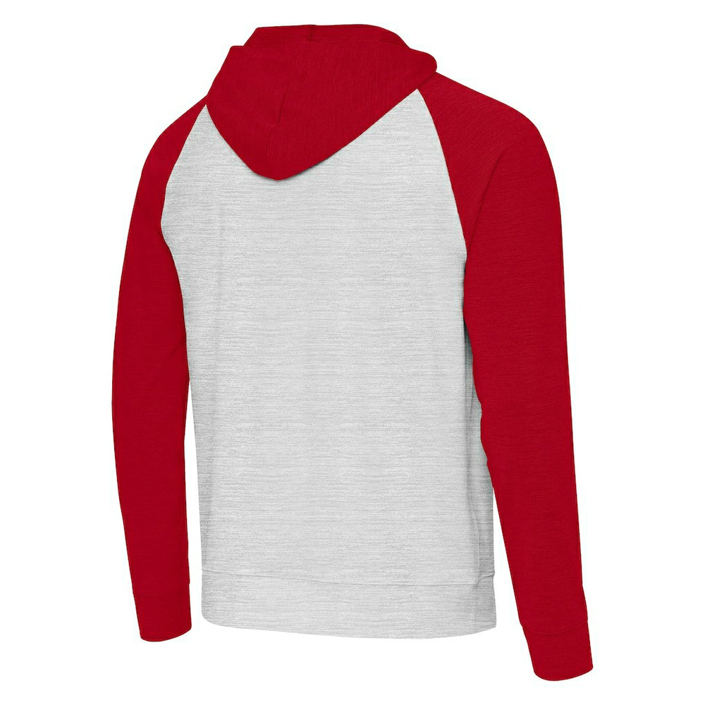 Kansas City Chiefs Antigua Urgent Pullover Hoodie Red/Gray | NFL