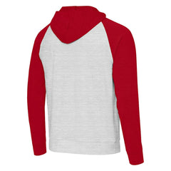 San Francisco 49ers Antigua Urgent Pullover Hoodie Scarlet/Gray | NFL