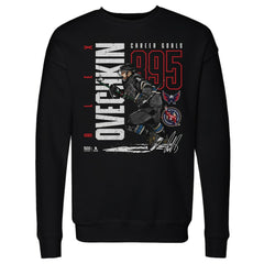 Alexander Ovechkin Washington Capitals 500 Level NHL All-Time Leading Goal Scorer Throwback Pullover Sweatshirt - Black - NHL