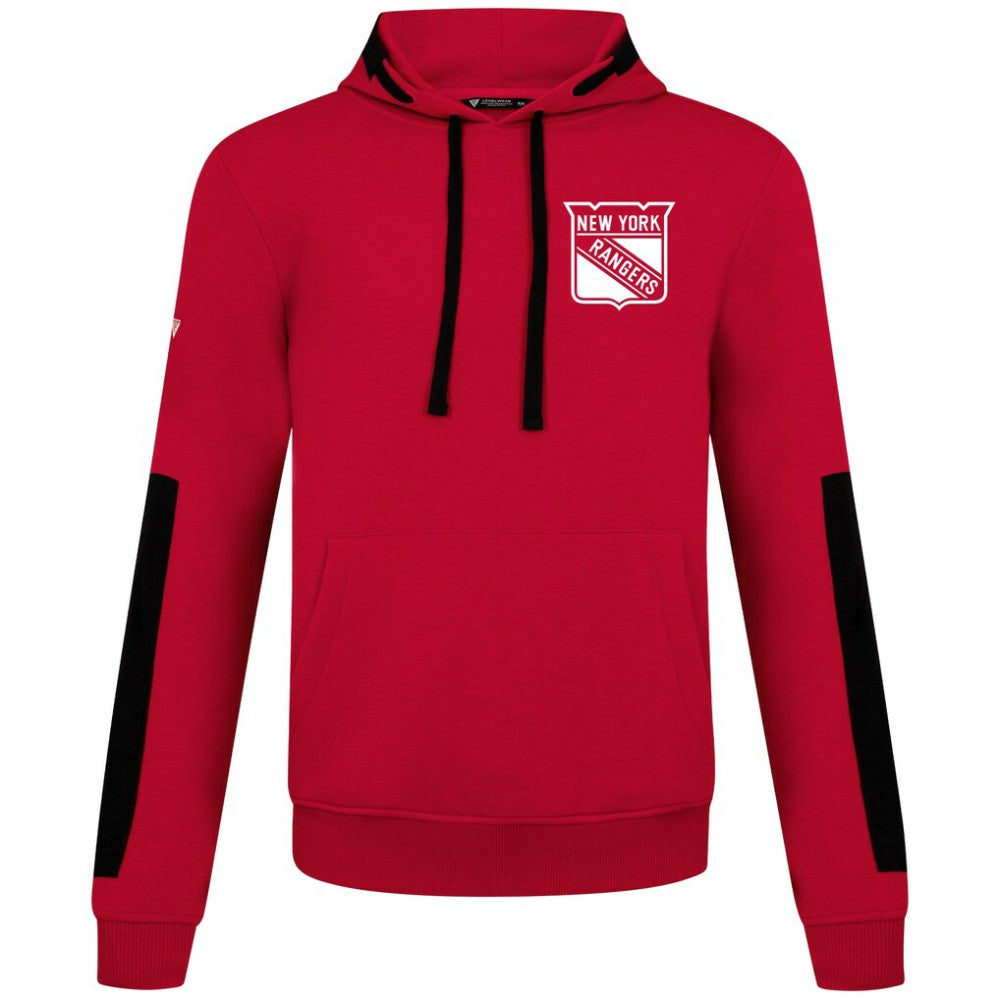 New York Rangers Levelwear Bombay Response Pullover Hoodie - Red - NHL