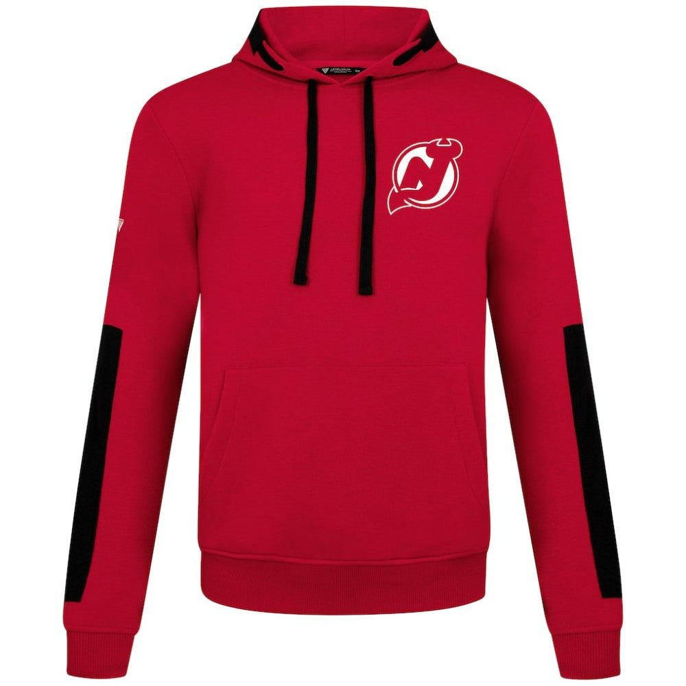 New Jersey Devils Levelwear Bombay Response Pullover Hoodie - Red - NHL