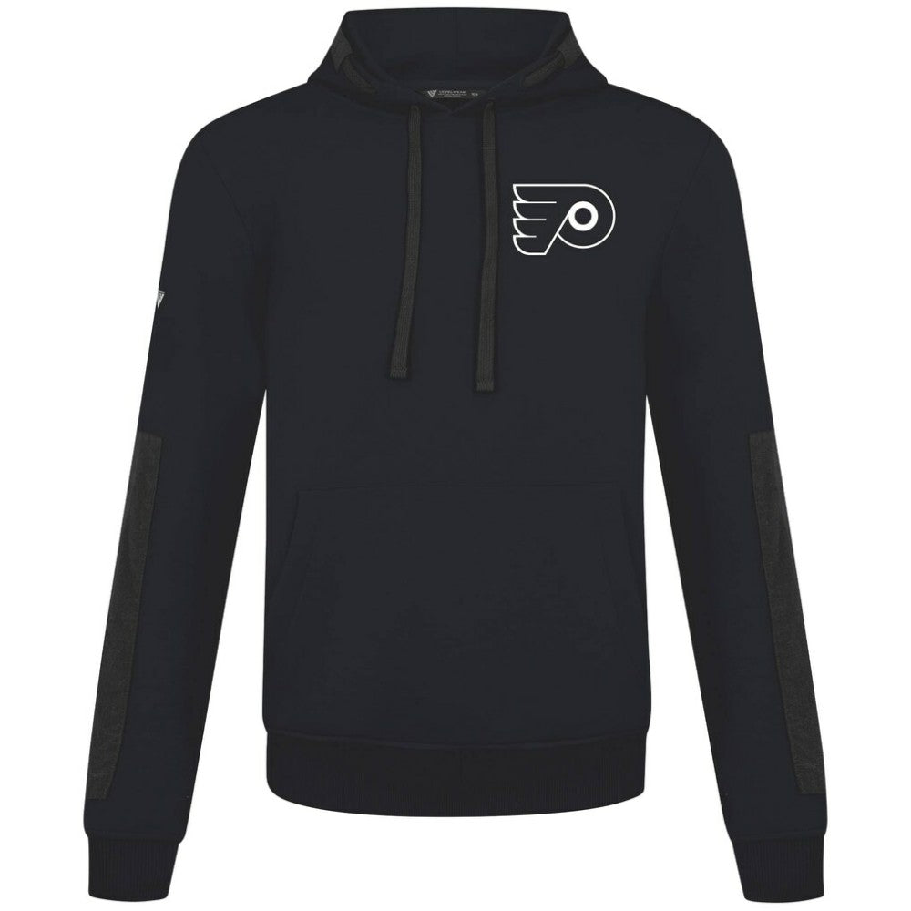 Philadelphia Flyers Levelwear Bombay Response Pullover Hoodie - Black - NHL