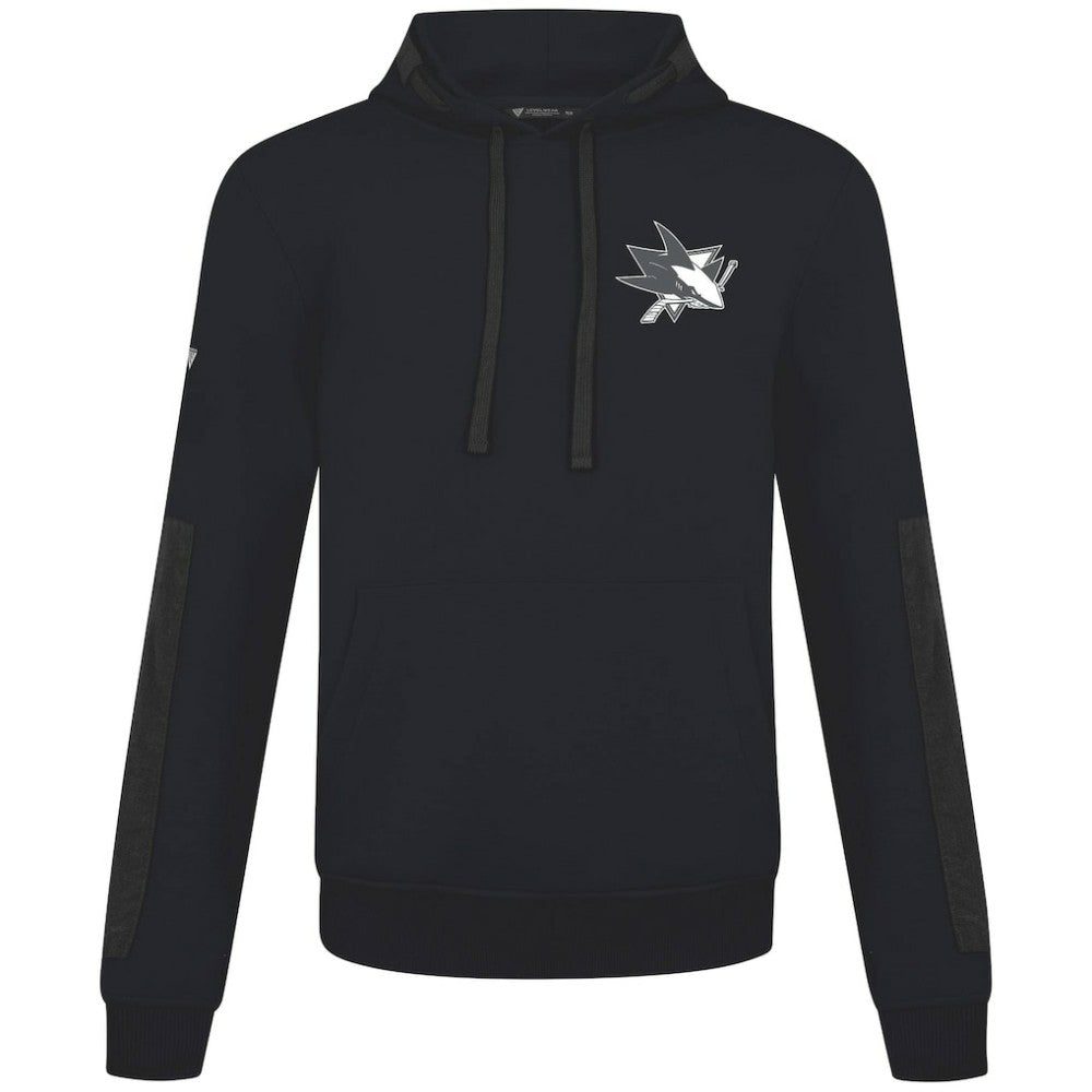 San Jose Sharks Levelwear Bombay Response Pullover Hoodie - Black - NHL