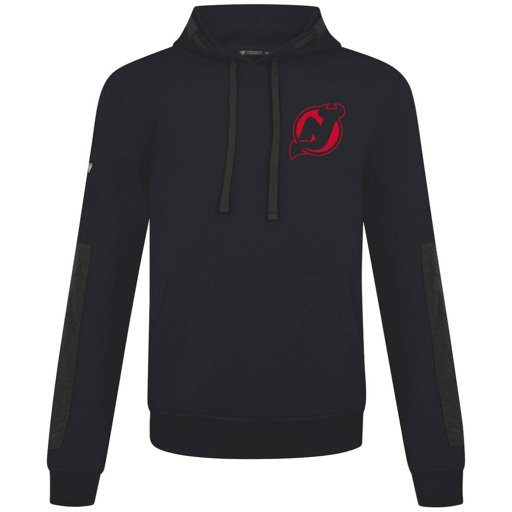 New Jersey Devils Levelwear Bombay Response Pullover Hoodie - Black - NHL