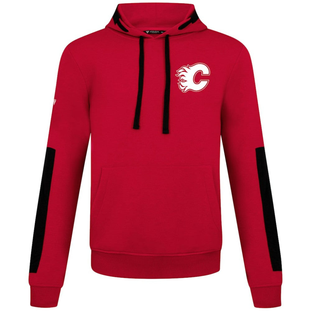Calgary Flames Levelwear Bombay Response Pullover Hoodie - Red - NHL