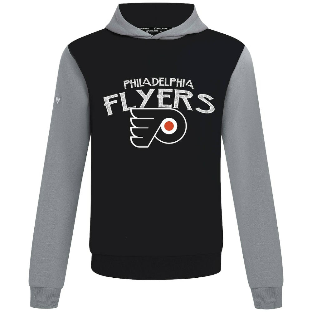 Philadelphia Flyers Levelwear Ultimate Mission Pullover Hoodie - Black/Gray - NHL