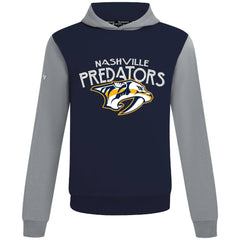 Nashville Predators Levelwear Ultimate Mission Pullover Hoodie - Navy/Gray - NHL