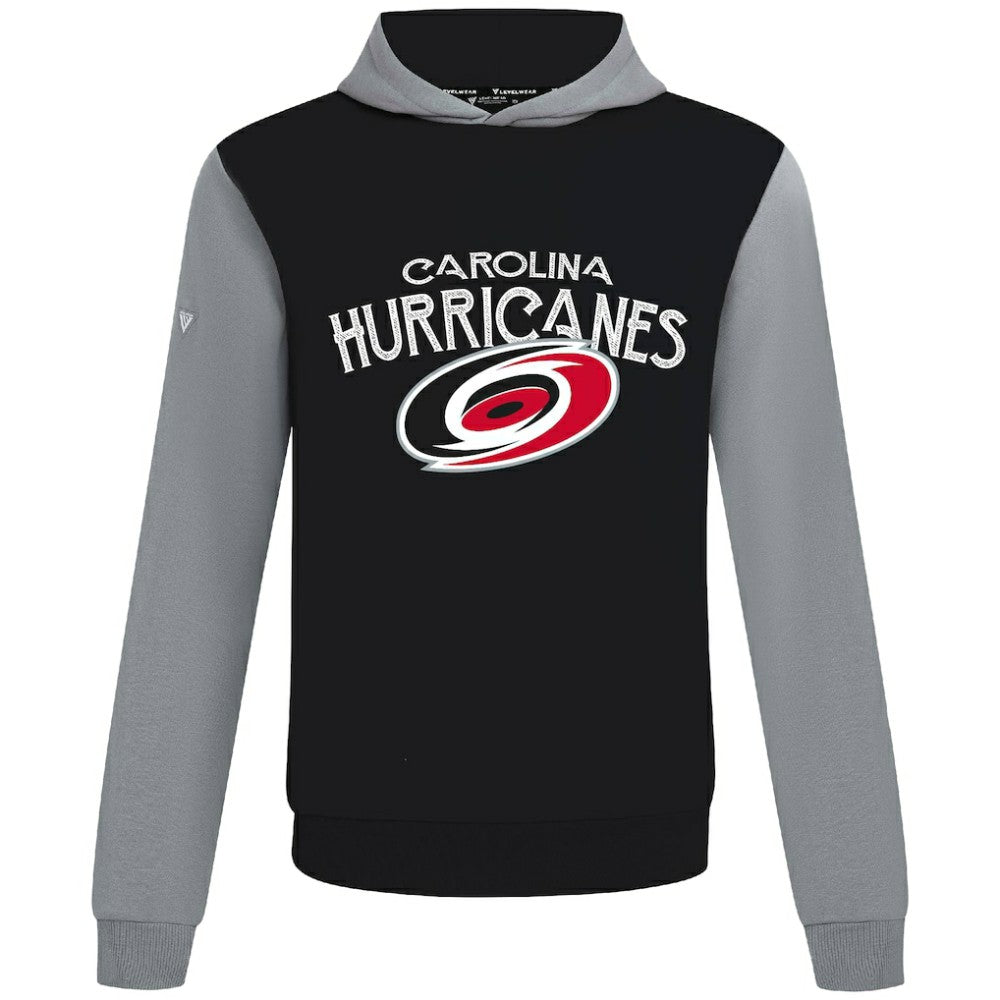 Carolina Hurricanes Levelwear Ultimate Mission Pullover Hoodie - Black/Gray - NHL