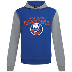 New York Islanders Levelwear Ultimate Mission Pullover Hoodie - Royal/Gray - NHL