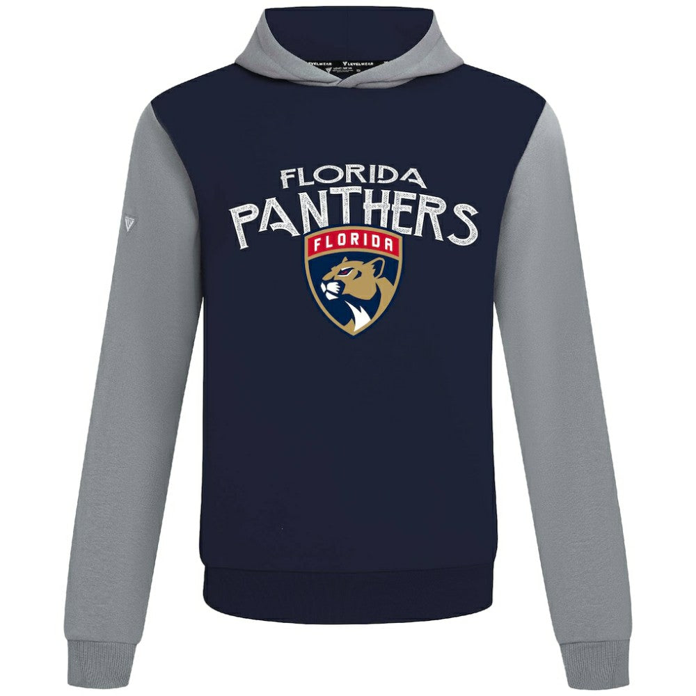Florida Panthers Levelwear Ultimate Mission Pullover Hoodie - Navy/Gray - NHL