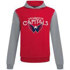 Washington Capitals Levelwear Ultimate Mission Pullover Hoodie - Red/Gray - NHL