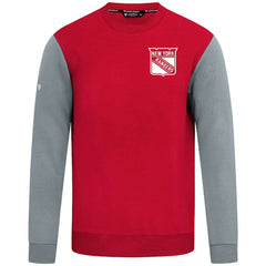 New York Rangers Levelwear Ultimate Response Sweatshirt - Red/Gray - NHL