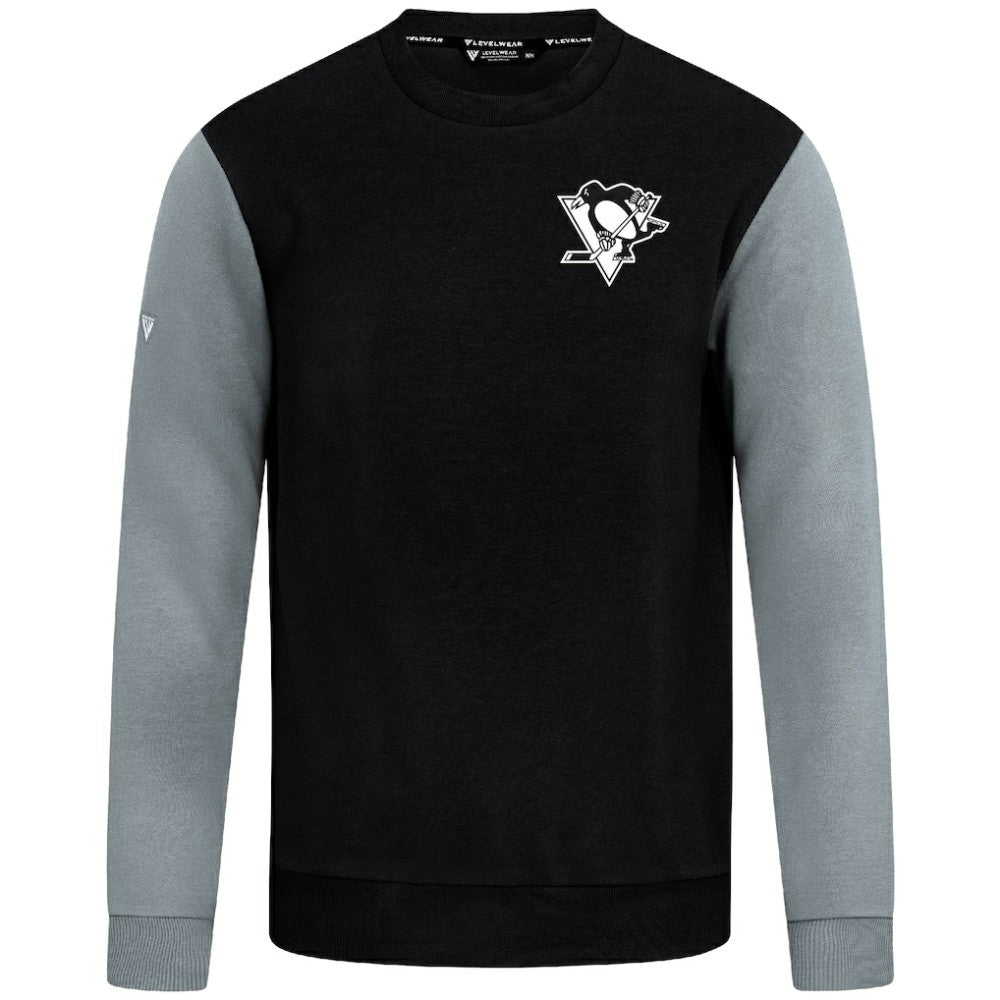 Pittsburgh Penguins Levelwear Ultimate Response Sweatshirt - Black/Gray - NHL