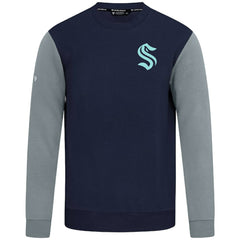 Seattle Kraken Levelwear Ultimate Response Sweatshirt - Deep Sea Blue/Gray - NHL