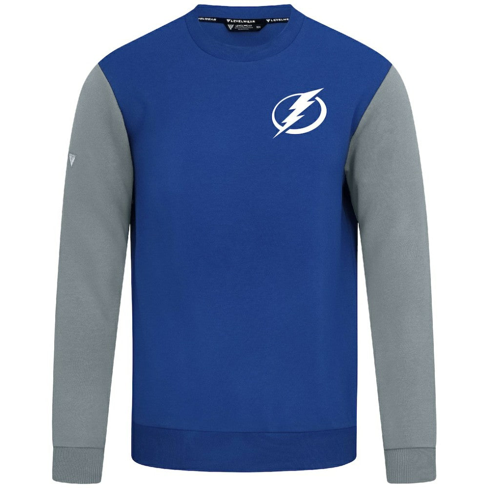 Tampa Bay Lightning Levelwear Ultimate Response Sweatshirt - Royal/Gray - NHL