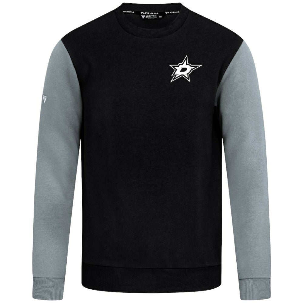 Dallas Stars Levelwear Ultimate Response Sweatshirt - Black/Gray - NHL
