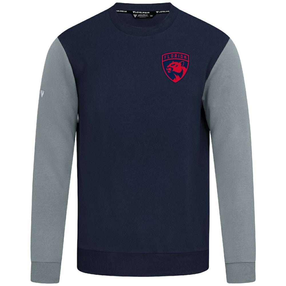 Florida Panthers Levelwear Ultimate Response Sweatshirt - Navy/Gray - NHL