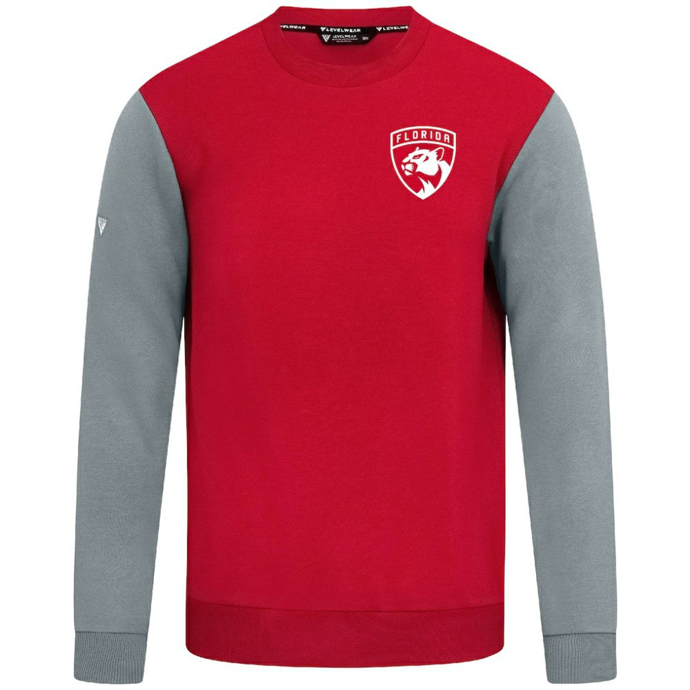 Florida Panthers Levelwear Ultimate Response Sweatshirt - Red/Gray - NHL