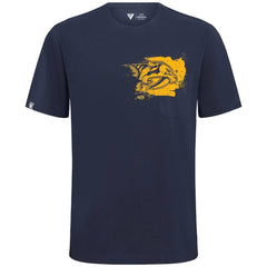 Nashville Predators Levelwear Focal Blasted T-Shirt - Navy - NHL