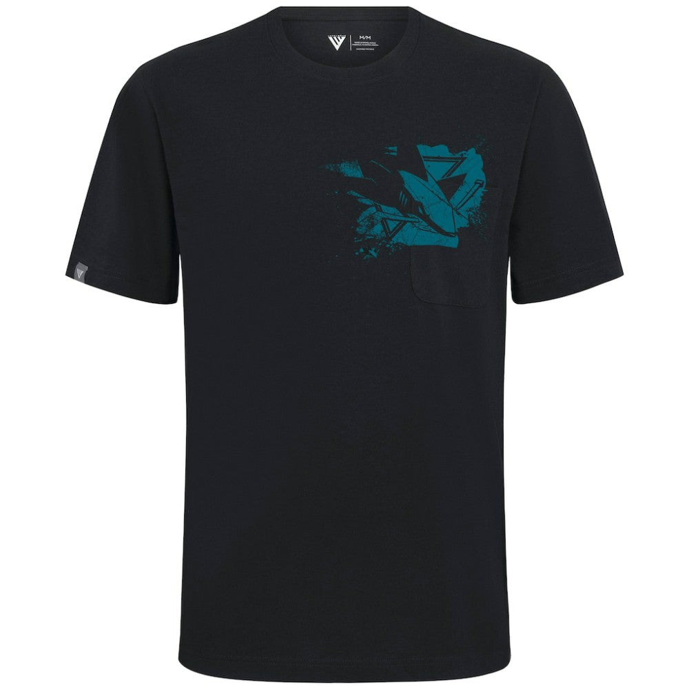San Jose Sharks Levelwear Focal Blasted T-Shirt - Black - NHL