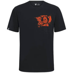 Anaheim Ducks Levelwear Focal Blasted T-Shirt - Black - NHL