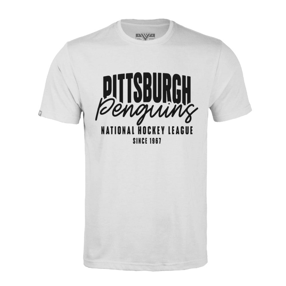 Pittsburgh Penguins Levelwear Richmond Response T-Shirt - White - NHL