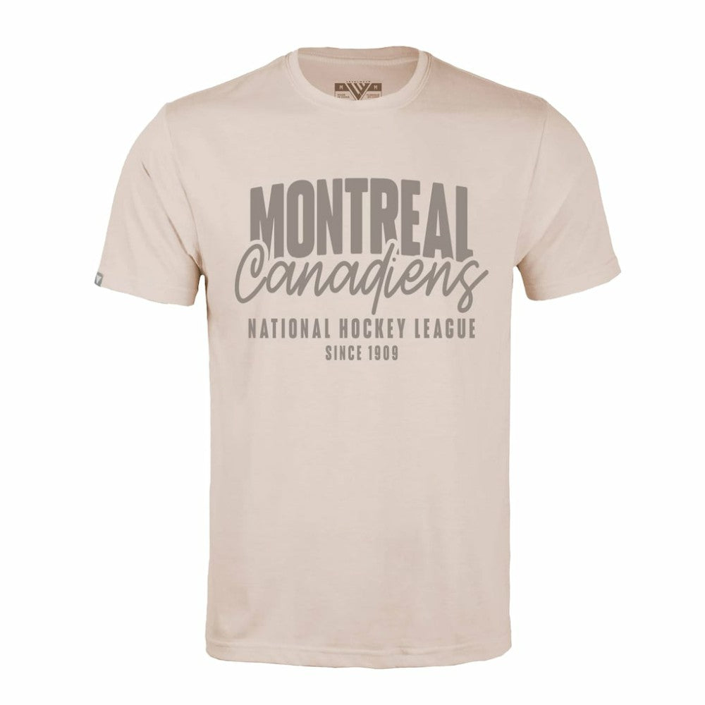 Montreal Canadiens Levelwear Richmond Response T-Shirt - Khaki - NHL