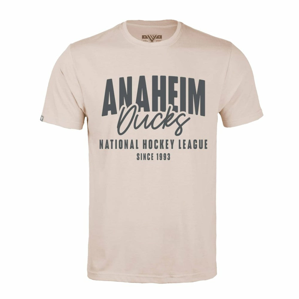 Anaheim Ducks Levelwear Richmond Response T-Shirt - Khaki - NHL