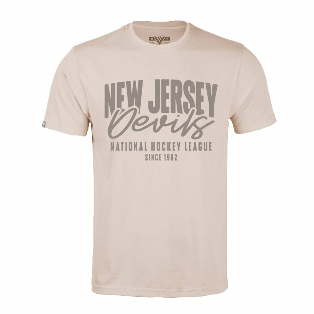 New Jersey Devils Levelwear Richmond Response T-Shirt - Khaki - NHL