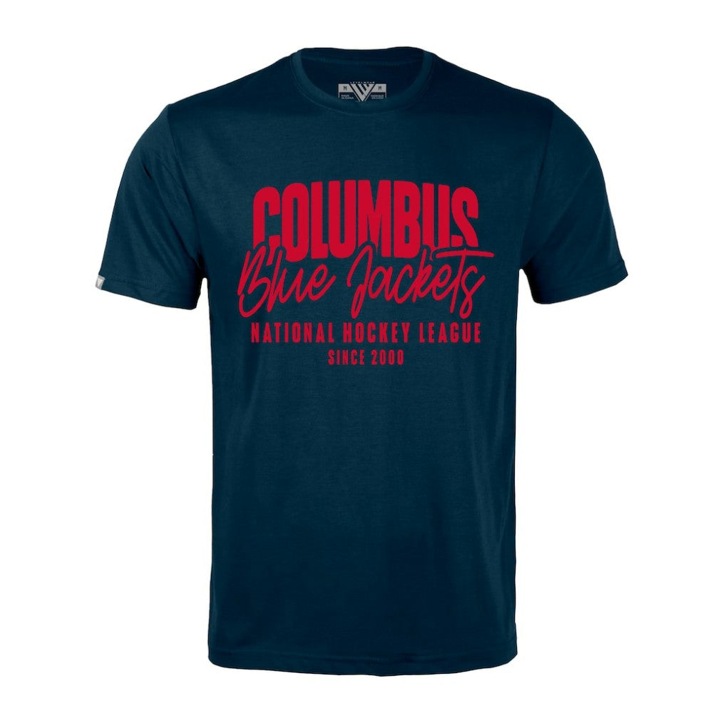 Columbus Blue Jackets Levelwear Richmond Response T-Shirt - Navy - NHL