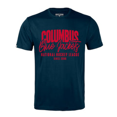 Columbus Blue Jackets Levelwear Richmond Response T-Shirt - Navy - NHL