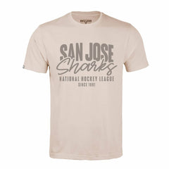 San Jose Sharks Levelwear Richmond Response T-Shirt - Khaki - NHL
