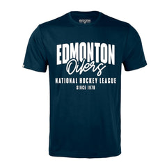 Edmonton Oilers Levelwear Richmond Response T-Shirt - Navy - NHL