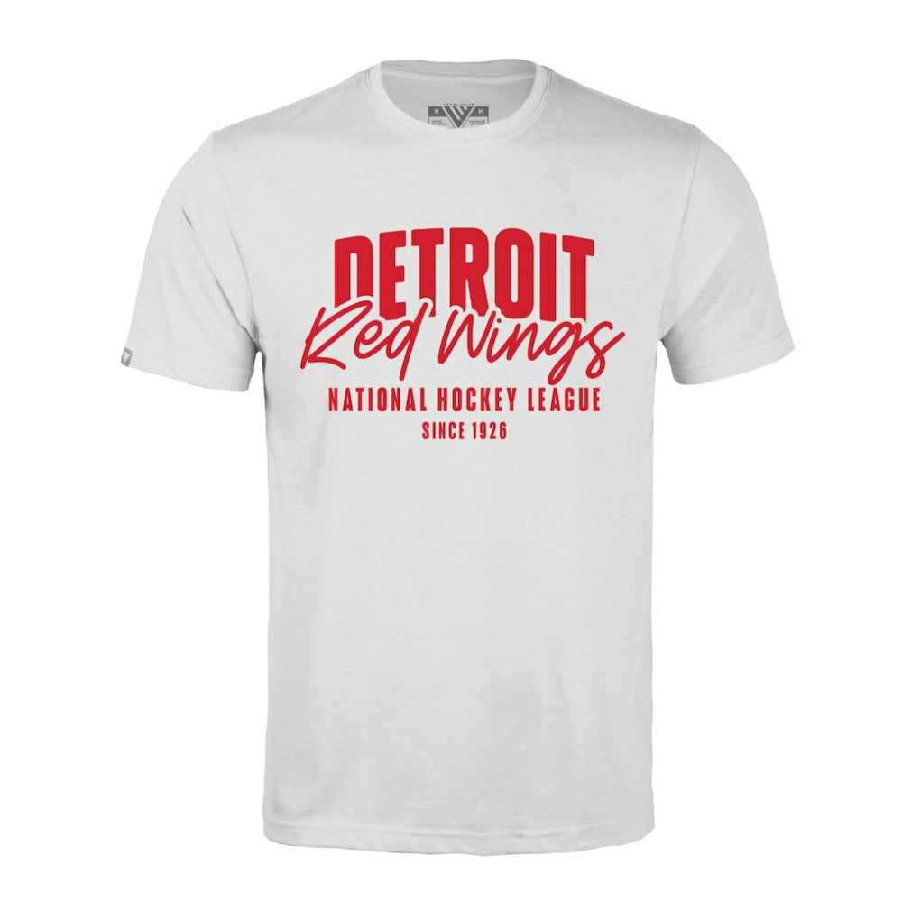 Detroit Red Wings Levelwear Richmond Response T-Shirt - White - NHL
