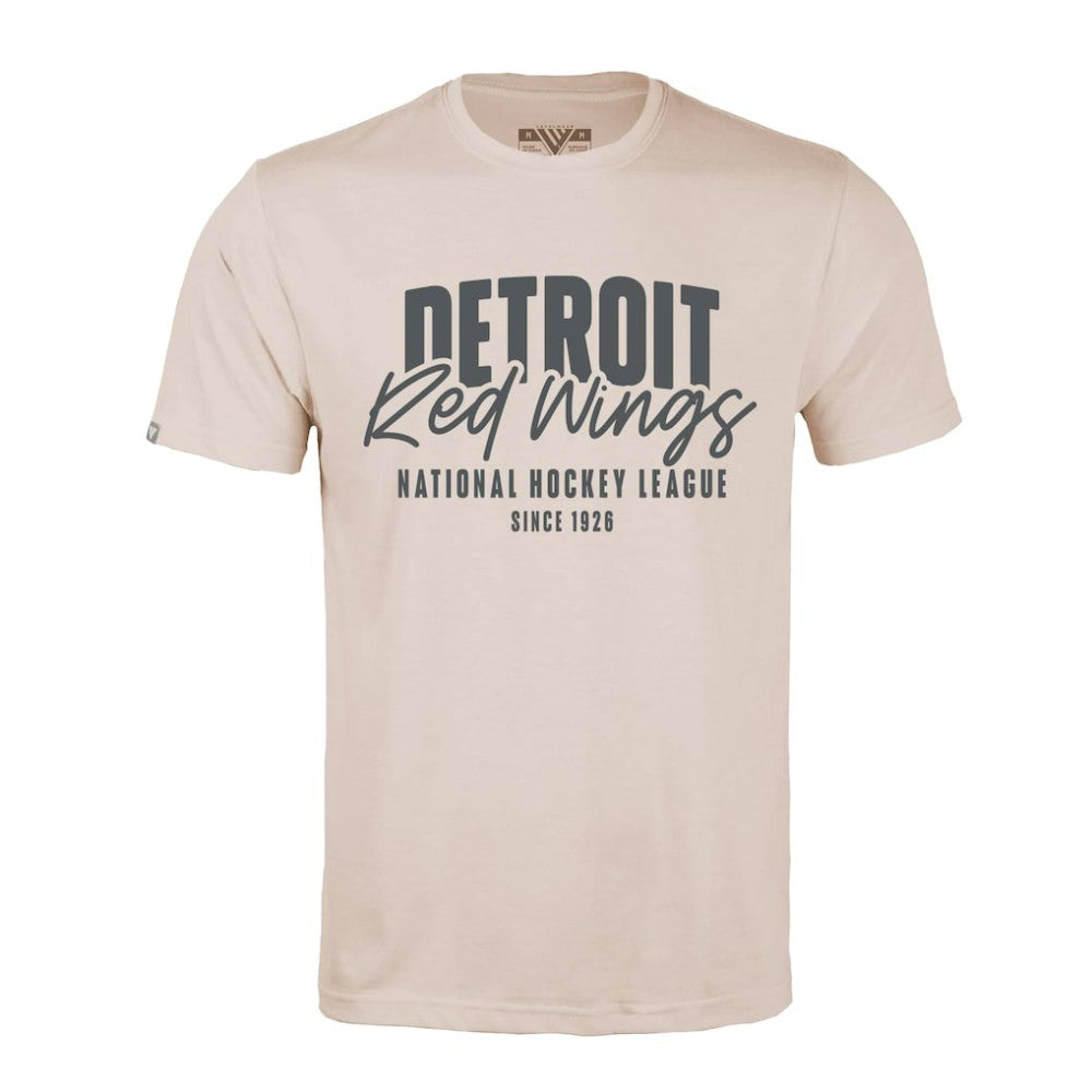 Detroit Red Wings Levelwear Richmond Response T-Shirt - Khaki - NHL