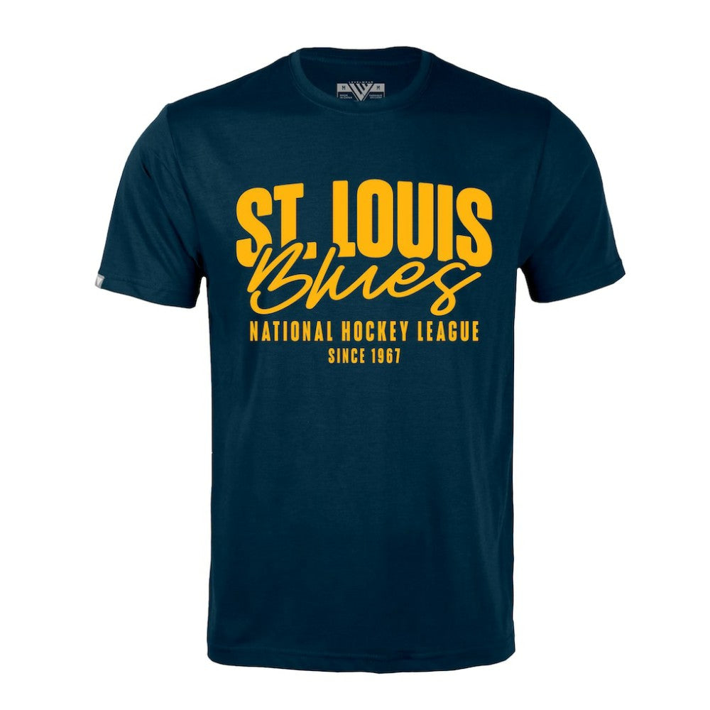 St. Louis Blues Levelwear Richmond Response T-Shirt - Navy - NHL